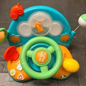 Colorful Steering Wheel Toy